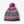 Pixie - Pale Turquoise Multicoloured Fleece Lined Hat