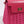 Ollie - Pink Petite Rattan -Tasche mit einem langen verstellbaren Riemen