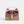 Pink Straw Handbag with Metallic Details and Long Strap