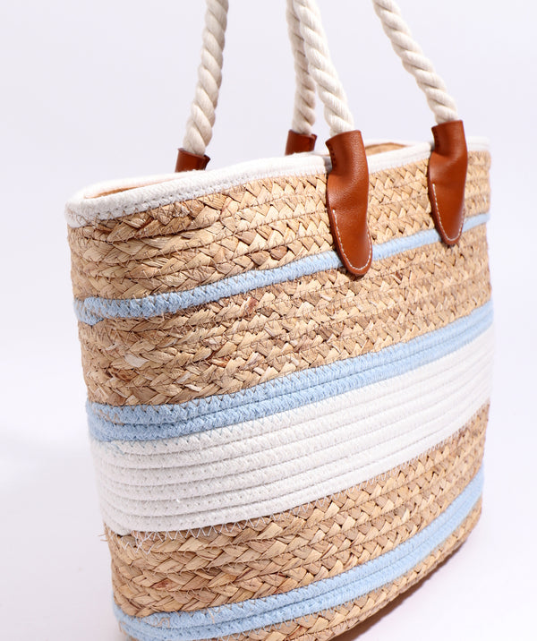 Pascal - Straw Tote Bag