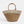 Sand Floral Sequin Embellished Straw Beach Basket