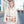 Phoenix - Cream Borg Coat with Tan Faux Suede Details