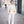 Phoenix - Cream Borg Coat with Tan Faux Suede Details