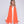 Orange Italian Pashmina with Twisted Fringes