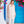 PIA - Pashmina italiana rosa rosa con flecos retorcidos