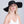 Zwart brede rand floppy hoed met faux lederen riem
