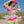 Colorful Rainbow Striped Beach Dress in Pastel Hues