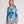 Ravenna - Pale Turquoise Paisley Print Beach Tunic