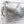 Reagan - Silber Metallic Clutch Bag