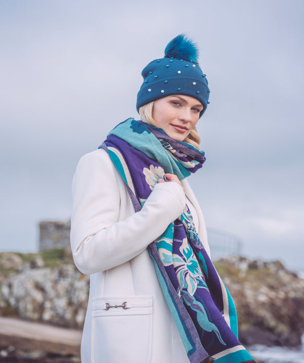 Rennie - Oversized Statement Print Scarf