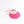 Rico - Pink Two Tone Straw Visor