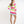 Rio - Buntes Regenbogen gestreiftes Strandkleid in Pastellfarben