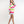 Rio - Buntes Regenbogen gestreiftes Strandkleid in Pastellfarben