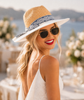 Rosa - Fedora de protección solar contra rayos UV