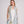 Rosalyn - Chiffon sjaal met abstracte bloemenprint