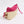 Saffira - Pink Rüschendetail Strohkupplungsbeutel