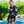 Samba - Black Pink Dress with Pretty Floral Print