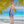 San Remo - Azure Beaded Sarong with Fringe and Shell Beading