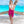 San Remo - Fuchsia Fringed and Beaded Sarong with Tassels and Shell Beading