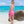 San Remo - Hot Pink Beaded Sarong with Fringe and Tassels
