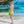 SAN REMO - SARONG SCRINGATO E CHILINE LIME con nappe e perline di conchiglie