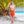 San Remo - Orange Fringed and Beaded Sarong with Tassels and Shell Beading