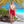 San Remo - Red Fringed and Beaded Sarong with Self-Fastening Closure