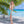 San Remo - Turquoise Fringed and Beaded Sarong with Tassels and Shell Beading