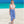 San Remo - Azure Plain Sarong in Soft Lightweight Fabric