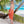 San Remo - Orange Fringed and Beaded Sarong with Tassels and Shell Beading