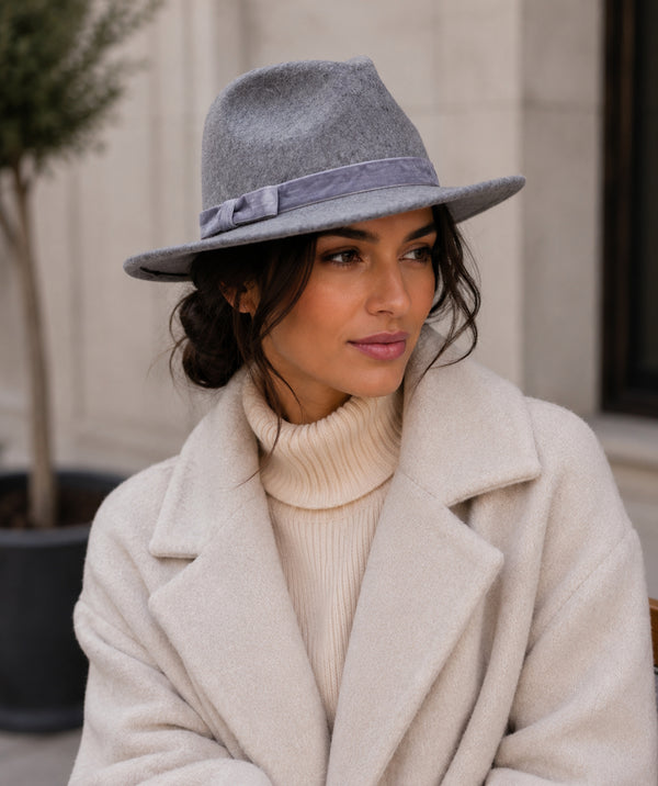 Serena - Chapeau Fedora en Laine