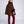 Tamara - Black Faux Suede Wrap with Faux Fur Trim