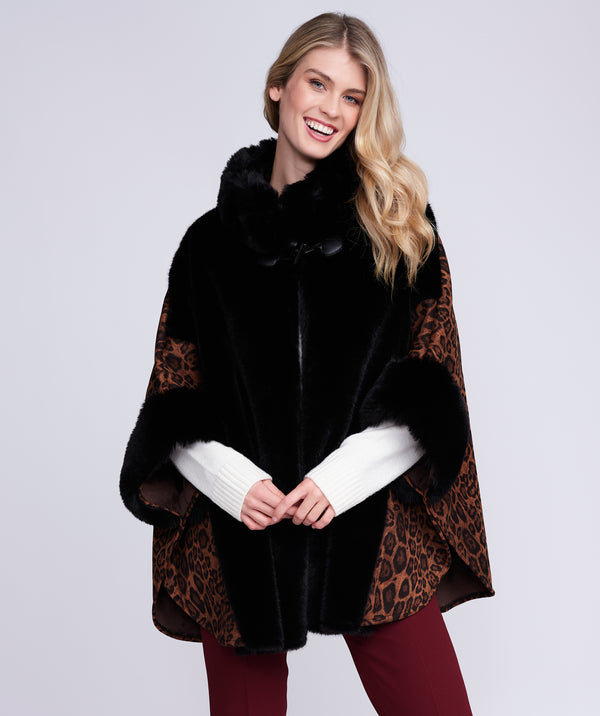 Tamara - Faux Suede Cape