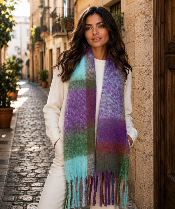 Tina - Oversized Blanket Scarf