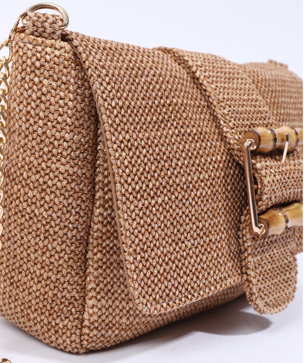 Tuscany - Straw Crossbody Bag