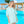 Valencia - Aquamarine Crinkle Cotton Cover-up