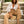 Tan Pearl Embellished Toe Post Sandal with Elasticated Bags