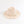 Blush Paper Straw Fedora Hat with Shell Bead Embellishment