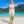 Verano - Lime Tie Dye Sarong with Pom Pom Edging