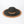 Black/Gold Metallic Shimmer Wide Brim Straw Hat with UPF 50 Sun Protection
