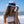 White/Navy Straw Fedora Hat with Satin Band