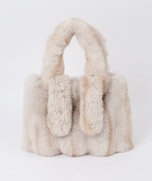 Eco Fur Tote Bag - Honeycomb - Accessories, Alpine, Bag, Honeycomb, Winter Accessories