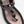 Black Wedged Pool Shoe with Non-Slip Sole and Glamorous Embellishments