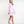 Pink Tie Dye Beach Dress with Embroidered Flowers and Beading