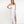 White Lace Trim Maxi Dress with Slip On Design