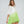 Lime Tie Dye Ombre Coverup with Pullover Design