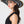 Black/Natural Wide Brim Striped Sun Hat with Adjustable Headband